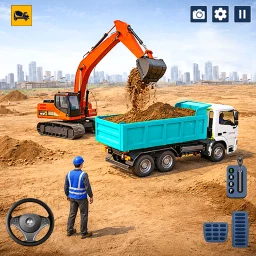 Icône de Excavator: City Construction